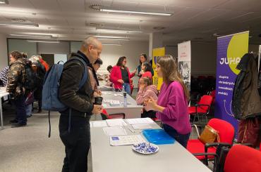 Juha účast na Burze práce
