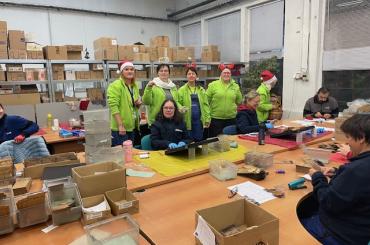 Kolegyně připravily Mikulášskou nadílku pro naše OZP