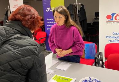 Juha účast na Burze práce