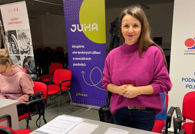 Juha účast na Burze práce