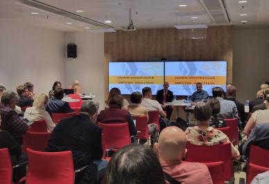 Juha Majitelé společnosti na semináři Hospodářské komory ČR