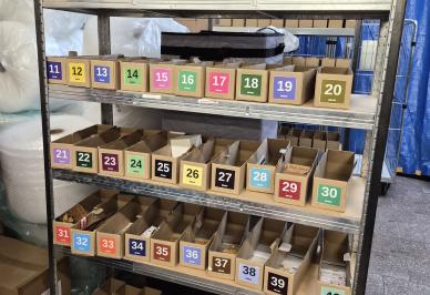 Investice do nové technologie vyskladňování balíčků