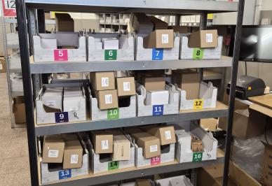 Investice do nové technologie vyskladňování balíčků