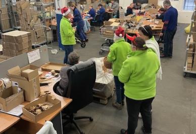 Kolegyně připravily Mikulášskou nadílku pro naše OZP