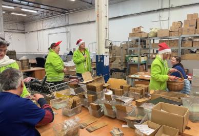 Kolegyně připravily Mikulášskou nadílku pro naše OZP