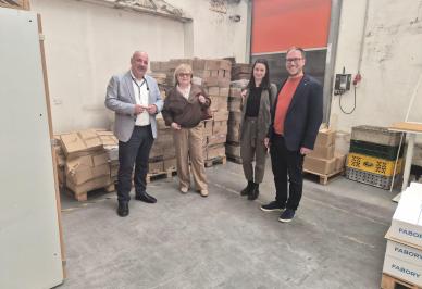 Hned po Velikonocích jsme otevřeli téma rozvoje Nábytkové banky