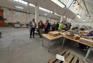 Hned po Velikonocích jsme otevřeli téma rozvoje Nábytkové banky