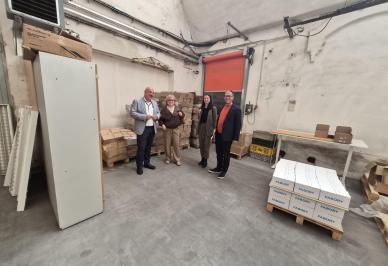 Hned po Velikonocích jsme otevřeli téma rozvoje Nábytkové banky